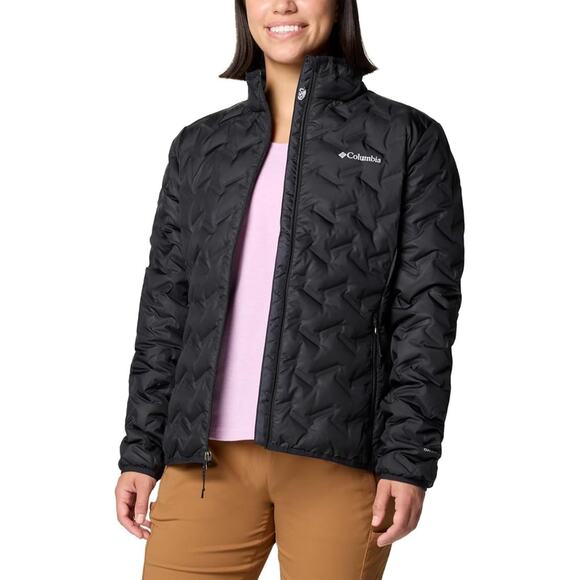 Columbia Delta Ridge II OMNI-HEAT Down Quilted Winter Puffer Jacket Women Med - Picture 1 of 7
